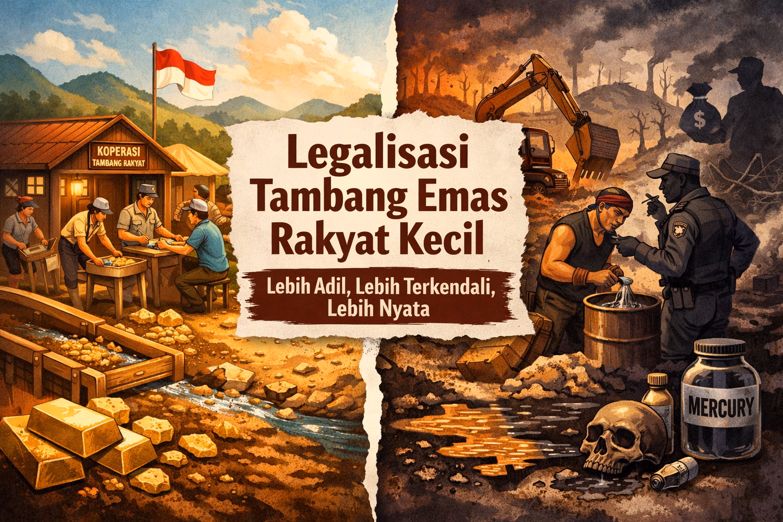 Pentingnya Izin Tambang Emas Rakyat Skala Kecil di Lokasi Tertentu