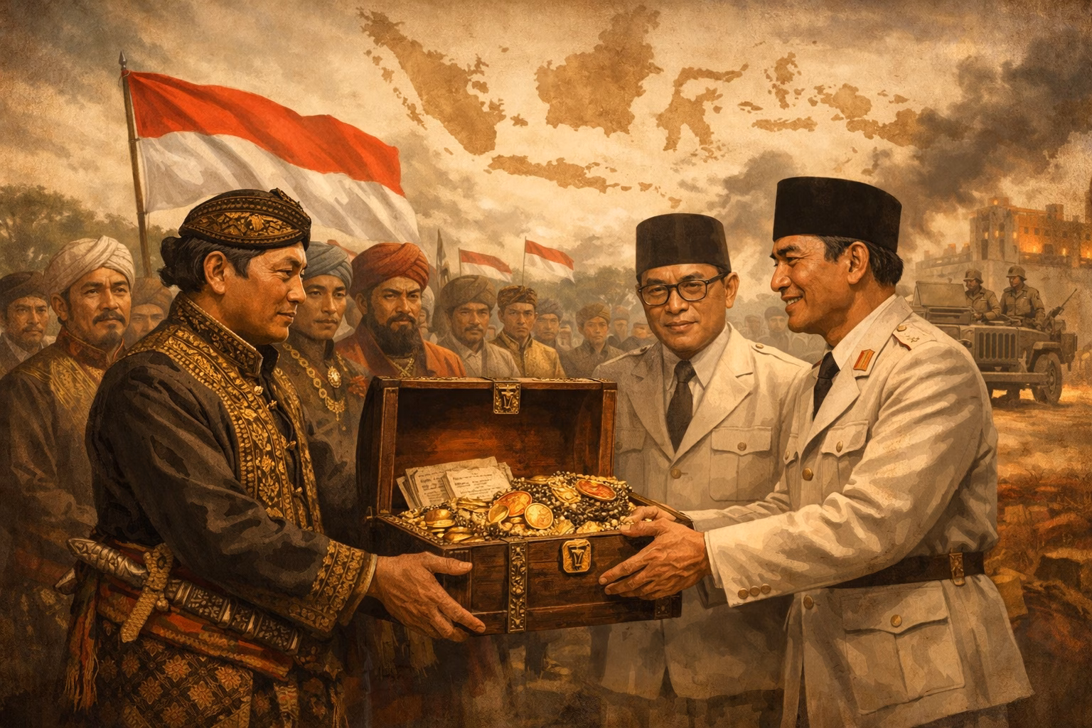 Ketika Para Sultan Menyerahkan Harta: Keputusan Strategis di Awal Republik