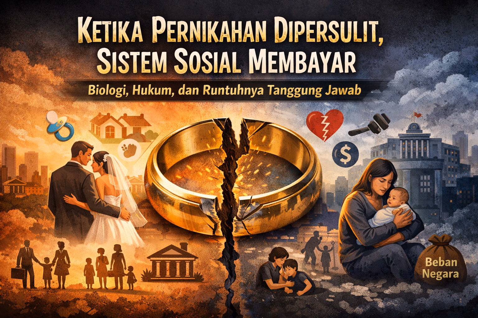 Resensi Buku: Ketika Pernikahan Dipersulit, Sistem Sosial Membayar