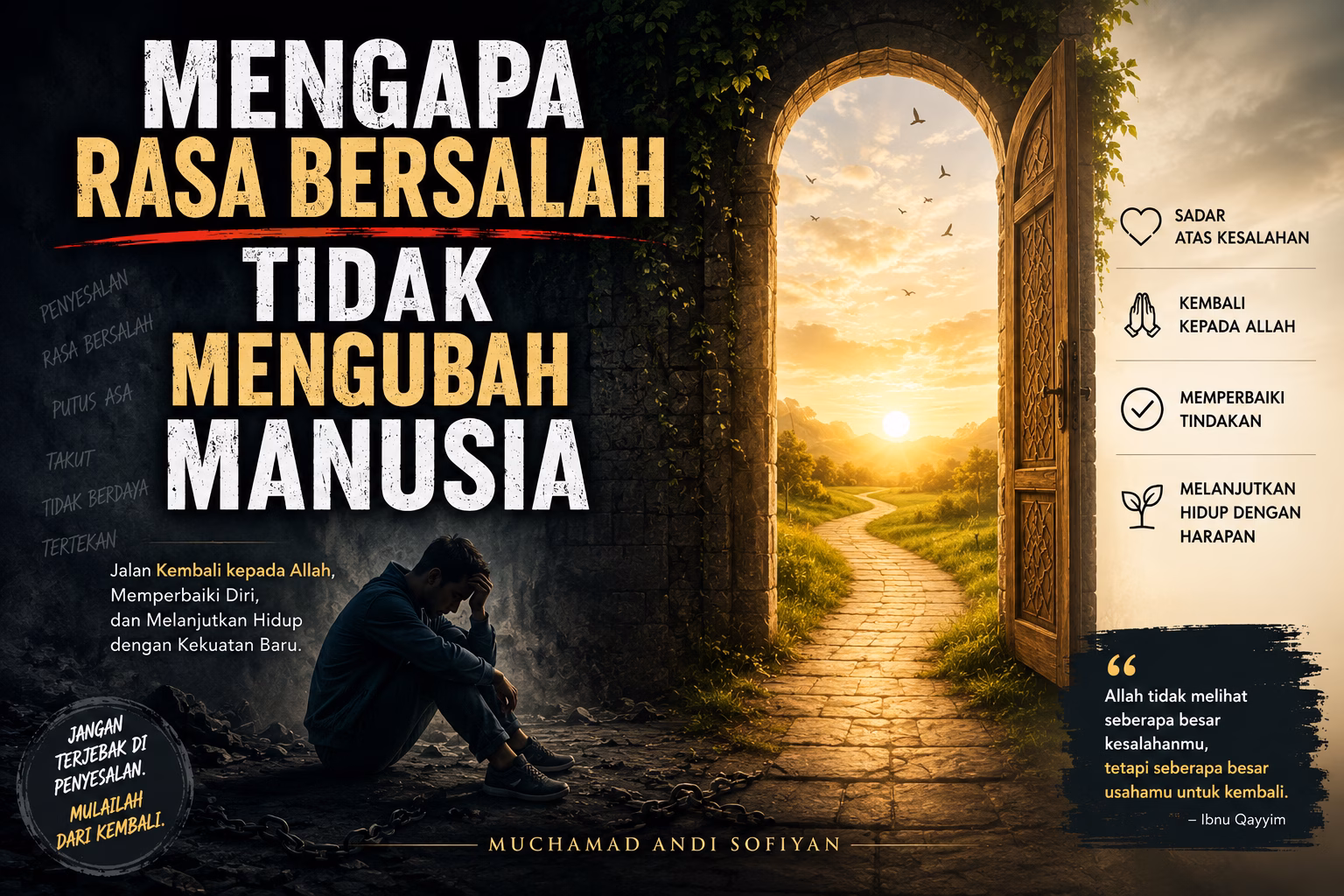 Mengapa Rasa Bersalah Tidak Mengubah Manusia