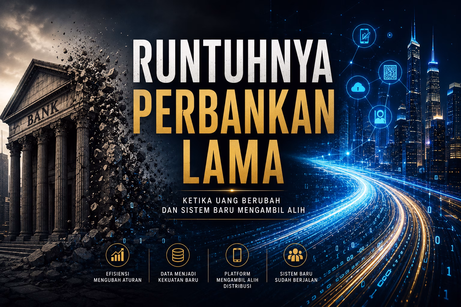 Runtuhnya Perbankan Lama: Ketika Uang Berubah dan Sistem Baru Mengambil Alih